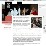 Image of DADAA  The Lost Generation Project Webpage captured 2007