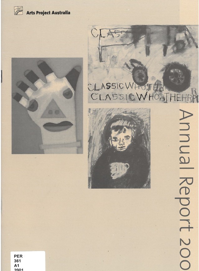 Image of Arts Project Australia - Annual Report 2001